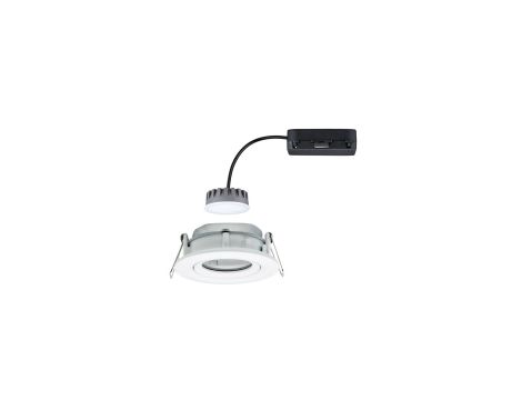 Oprawa do wbudowania NOVA PLUS COIN LED DIM wychylna 6W 470lm 93mm 2700K IP65 230V biały mat - 2