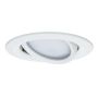 Oprawa do wbudowania NOVA PLUS COIN LED DIM wychylna 6W 470lm 93mm 2700K IP65 230V biały mat - 4