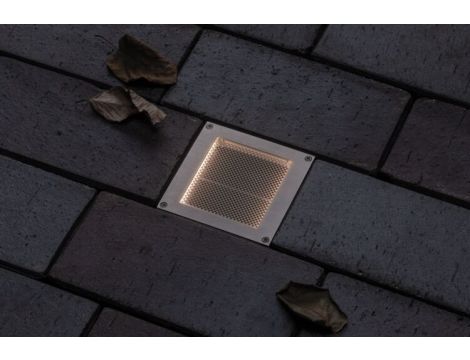 Oprawa wpuszczana ARON LED solar 12lm czujnik zmierzchu 10x10cm 3000K IP67 metal - 4