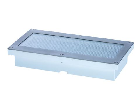 Oprawa wpuszczana ARON LED solar 40lm czujnik zmierzchu 20x10cm 3000K IP67 metal - 2