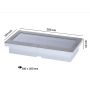 Oprawa wpuszczana ARON LED solar 40lm czujnik zmierzchu 20x10cm 3000K IP67 metal - 7