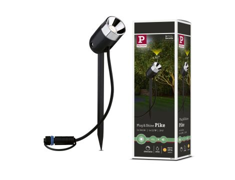 Reflektor ogrodowy Plug & Shine PIKE 2.2W 240lm 3000K IP65 24V antracyt - 6