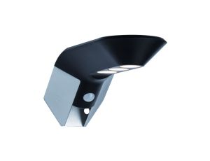 Oprawa elewacyjna SOLEY LED solar 3000K 42lm czujnik ruchu+ zmierzchu  antracyt