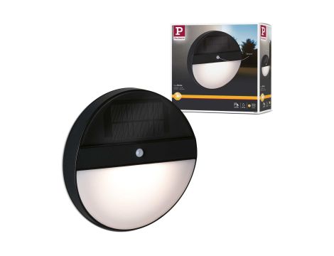 Oprawa elewacyjna ELIOSE LED solar 3000K 50lm z czujnikiem ruchu + zmierzchu IP44 antracyt - 9