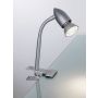 Lampa z klipsem GESA GU10 max. 35W 230V chrom matowy / metal / tworzywo sztuczne - 5