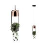 Lampa wisząca z doniczką NEORDIC FANJA GU10 max.1x20W 230V czarny / miedziany / metal - 2