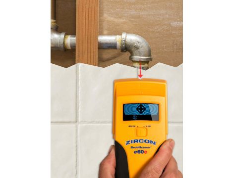 Wykrywacz metalu Zircon E60C (metale żelazne/nieżelazne, przewody elektryczne pod napięciem) - 2