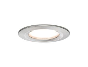 Oprawa do wbudowania NOVA COIN LED stała 6W 470lm 78mm 2700K IP44 230V szczotkowane żelazo