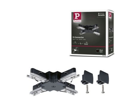 Łącznik szynowy X URail system 230V czarny mat / tworzywo sztuczne - 5