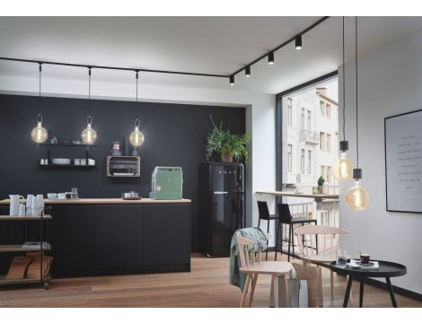 Reflektor na szynoprzewód URail TUBE GU10 max.10W 230V czarny matowy / chrom - 3