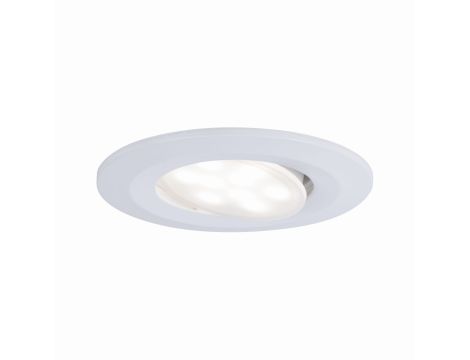 Zestaw opraw do wbudowania CALLA LED 3x5W 400lm okrągła stała 3000/4000/6500K IP65 230V biały matowy - 3