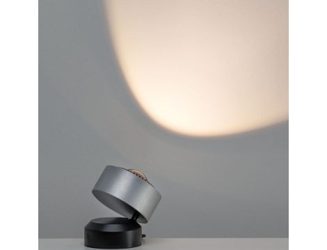 Lampa stołowa ALDAN LED ściemniana 3,5W 200lm 2700K 230V czarny / szczotkowane aluminium - 10