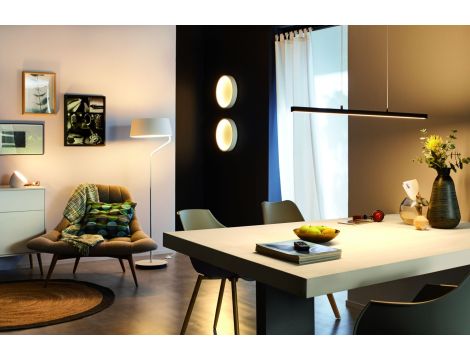 Lampa podłogowa BELAJA LED DIM 22W 1250lm 2700K 230V biały / chrom mat / metal - 5