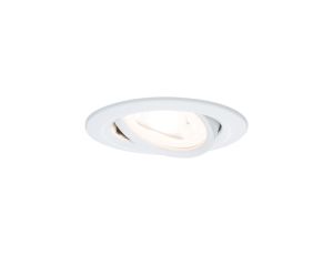 Oprawa do wbudowania NOVA LED wychylna zestaw 3xGU10 6.5W 460lm 84mm 2700K  230V biały mat / aluminium - image 2