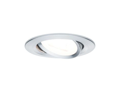 Oprawa do wbudowania NOVA LED wychylna GU10 6.5W 460lm 84mm 2700K IP23 230V aluminium