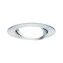Oprawa do wbudowania NOVA LED wychylna GU10 6.5W 460lm 84mm 2700K IP23 230V aluminium - 2