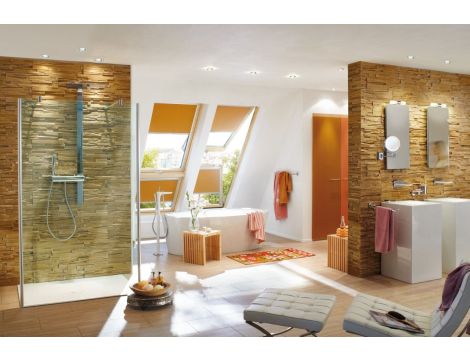 Oprawa do wbudowania NOVA LED stała 3xGU10 6.5W 460lm 78mm 2700K IP44 230V szczotkowane żelazo / aluminium - 5