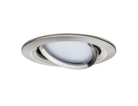 Oprawa do wbudowania NOVA COIN LED wychylna 6W 470lm 84mm 2700K IP23 230V szczotkowane żelazo - 2