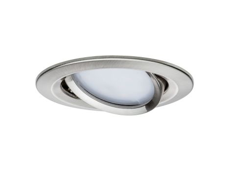 Oprawa do wbudowania NOVA COIN LED wychylna zestaw 3x6W 470lm 84mm 2700K IP23 230V szczotkowane żelazo / aluminium - 3