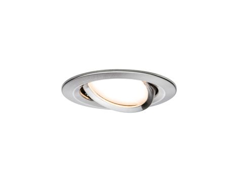 Oprawa do wbudowania NOVA COIN LED wychylna zestaw 3x6W 470lm 84mm 2700K IP23 230V szczotkowane żelazo / aluminium - 2
