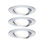 Oprawa do wbudowania NOVA COIN LED wychylna zestaw 3x6W 470lm 84mm 2700K IP23 230V aluminium - 2