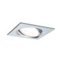 Oprawa do wbudowania NOVA COIN LED wychylna 6W 470lm 84x84mm 2700K IP23 230V aluminium - 2