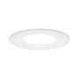 Oprawa do wbudowania NOVA COIN LED stała 6W 470lm 78mm 2700K IP44 230V biały mat - 2
