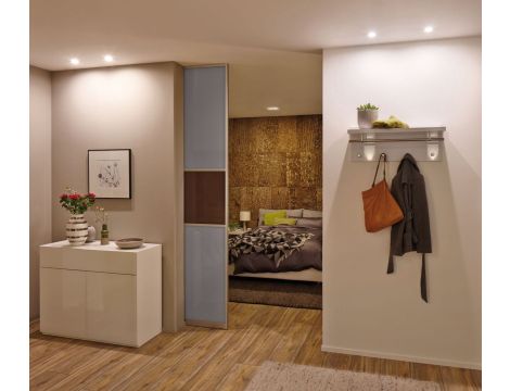 Oprawa do wbudowania NOVA LED DIM wychylna zestaw  GU10 6.5W 460lm 84mm 2700K IP23 230V biały mat - 4