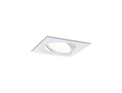 Oprawa do wbudowania NOVA LED DIM wychylna zestaw 3xGU10 6.5W 460lm 84x84mm 2700K IP23 230V biały mat - 2