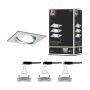 Oprawa do wbudowania NOVA LED DIM wychylna zestaw 3xGU10 6.5W 460lm 84x84mm 2700K IP23 230V chrom - 9