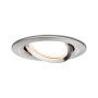 Oprawa do wbudowania NOVA COIN LED DIM wychylna 6W 470lm 84mm 2700K IP23 230V szczotkowane żelazo - 2