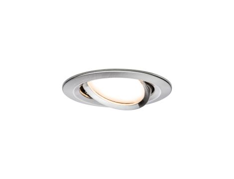 Oprawa do wbudowania NOVA COIN LED DIM wychylna 6W 470lm 84mm 2700K IP23 230V szczotkowane żelazo - 5
