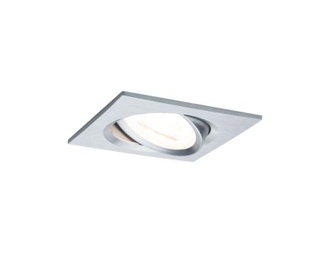 Oprawa do wbudowania NOVA COIN LED DIM wychylna 6W 470lm 84x84mm 2700K IP23 230V aluminium