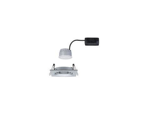 Oprawa do wbudowania NOVA COIN LED DIM wychylna 6W 470lm 84x84mm 2700K IP23 230V aluminium - 2