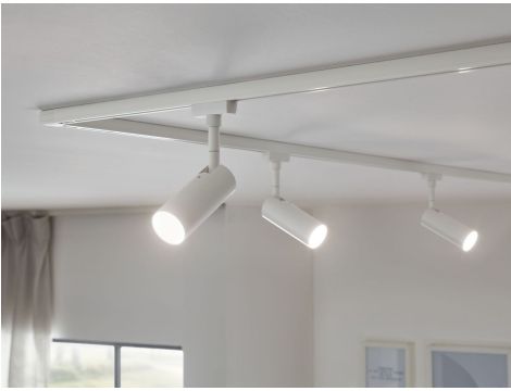 Reflektor na szynoprzewód URail TUBO LED 5W 237lm 3000K 230V biały / metal - 5