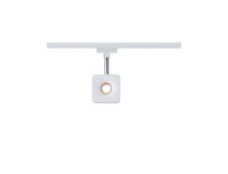 URail System Spot Cube 1x8W ściemniana Biały 230V Metal/Tworzywo sztuczne - 4