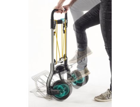 Wózek transportowy Wolfcraft TS850 TERENOWY składany, max. 100 kg - 4