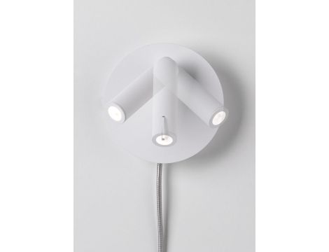 Oprawa ścienna TABARI LED 3.2W 3000K 300lm 230V biały / chrom / metal - 6