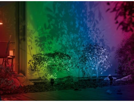 Zestaw opraw Plug & Shine PIKE 3x4,5W RGBW SH Zigbee IP67 24V antracyt / tworzywo sztuczne - 8