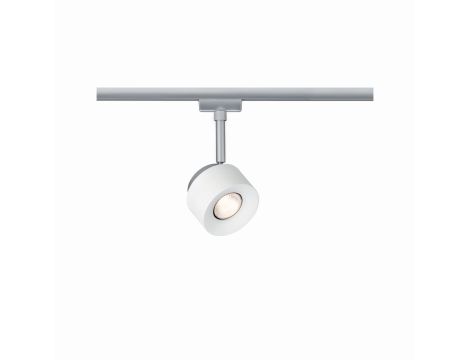 URail System Spot Pane 1x7W Biały/Chrom Mat 230V Metal/Tworzywo sztuczne