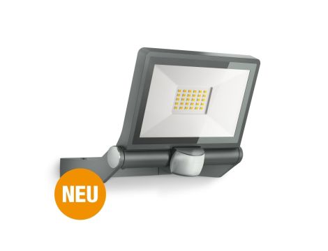 Naświetlacz z czujnikiem Steinel XLED ONE S LED PIR 18,6W 3000K 2050lm IP44 IK03 230V antracytowy / aluminium