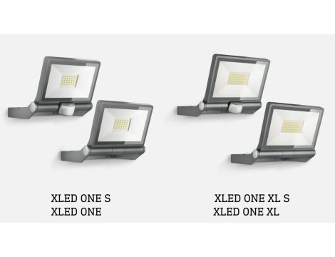 Naświetlacz z czujnikiem Steinel XLED ONE S LED PIR 18,6W 3000K 2050lm IP44 IK03 230V antracytowy / aluminium - 6