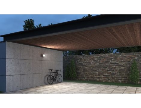 Naświetlacz bez czujnika Steinel XLED ONE LED 17,8W 3000K 2050lm IP44 IK03 230V antracyt / aluminium - 3