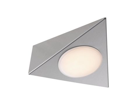 Zestaw startowy oprawy meblowe podszafkowe Clever Connect Trigo 3x2,1W 24W DC 2700-6500K DIM12V nikiel-szczotkowany / metal - 3