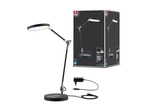 Lampka biurkowa NUMIS QI LED 11W 2700K-6500K 1000lm DIM + ładowanie indukcyjne 230V czarny / aluminium - 8