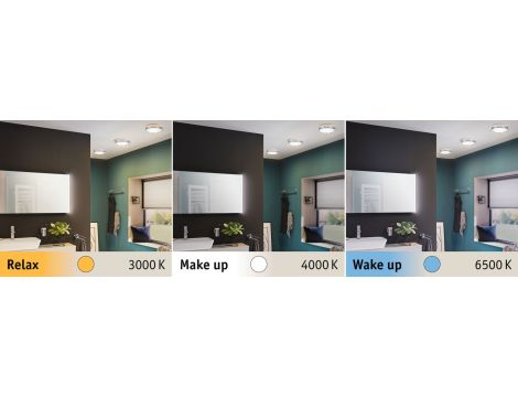 Plafoniera AVIAR LED DIM 18W 1800lm okrągła 300mm 2700-6500K IP44 230V chrom /  tworzywo sztuczne - 6