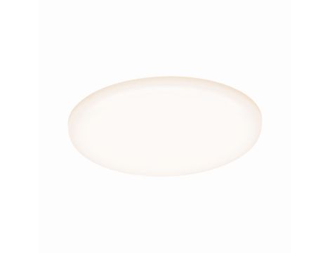 Panel bezramkowy Veluna VariFit IP44 10W 3000K 125mm Tworzywo sztuczne