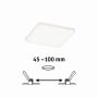 Panel bezramkowy Veluna VariFit IP44 10W 4000K 125x125mm Tworzywo sztuczne - 6