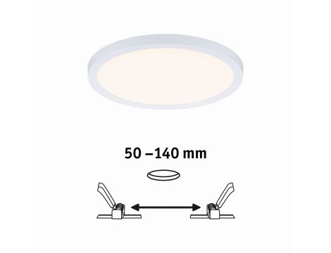 Plafoniera VariFit AREO LED DIM 13W 1200lm 2000-4000K okrągła 175mm IP44 230V biały matowy / tworzywo sztuczne - 7