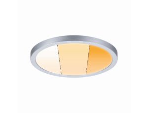 Plafoniera VariFit AREO LED DIM 13W 1200lm 2000-4000K okrągła 175mm IP44 230V chrom matowy / tworzywo sztuczne